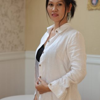 Womens Long Sleeve Button Up Top