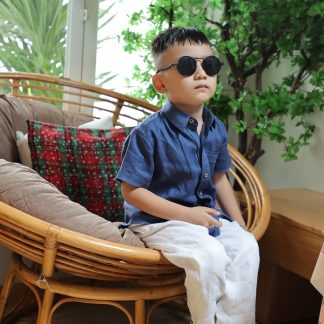 Boys Short Sleeve Button Up Shirt